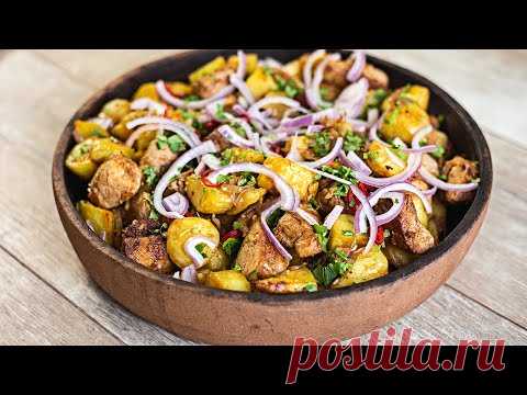 Оджахури  -  лучшее блюдо из картошки и мяса. ЭТО ВОСХИТИТЕЛЬНО! Potato with meat Оджахури
