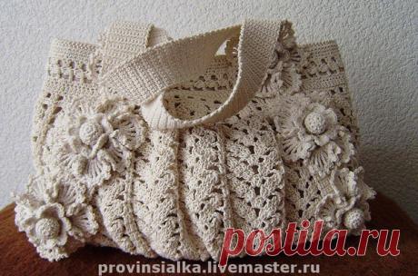 Вязаная сумка крючком
#крючок #вязаные_идеи