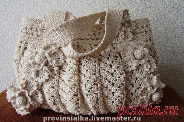 Вязаная сумка крючком
#крючок #вязаные_идеи