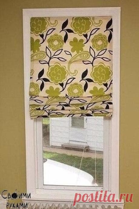 Римская штора на основе жалюзи