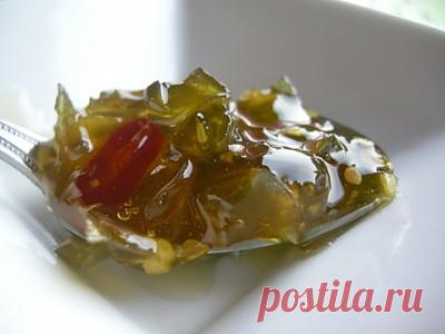 Конфитюр из зеленых помидоров с перцем чили : Помидоры