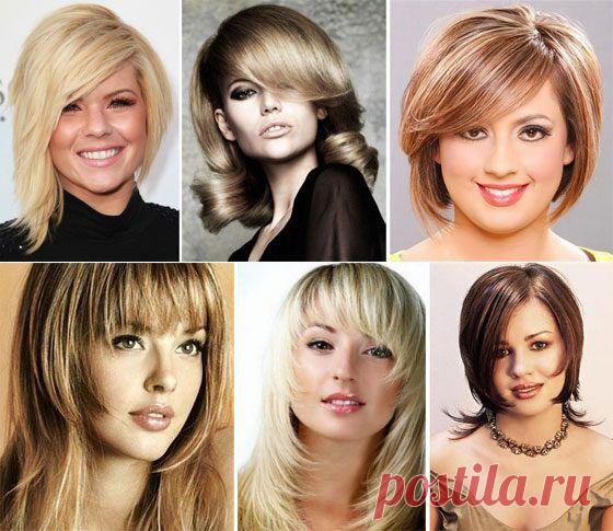 Какие стрижки с челкой подходят для круглого лица / Все для женщины