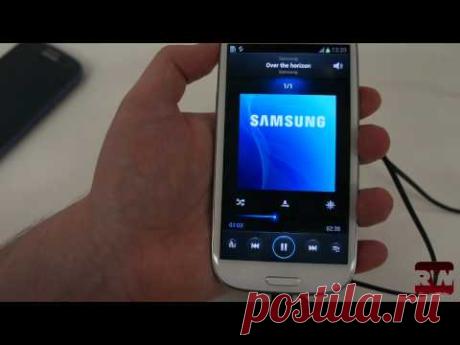 Знакомство с Samsung Galaxy S III