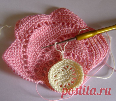 Очарование ирландского кружева - Розочка часть1