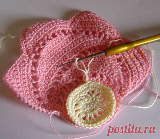 Очарование ирландского кружева - Розочка часть1