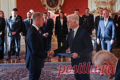Президент Чехии назначил нового премьер-министра