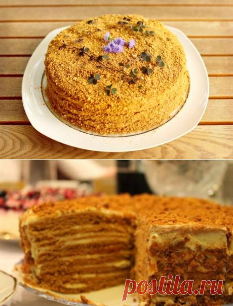 Рыжик торт / Простые рецепты