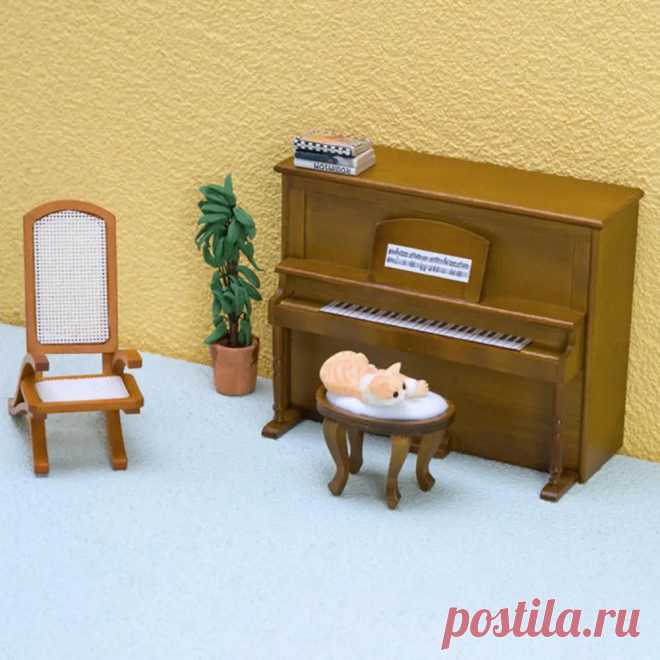 Миниатюрная мебель, реалистичная модель кукольного домика, пианино, высокий симулятор, музыкальный инструмент, игрушка с гладкими краями для игры на AliExpress Смотри, что есть на AliExpress! И еще более 200 миллионов товаров со всего мира с возможностью поиска по фото и большими скидками. Погрузись в увлекательный мир шопинга без границ!
