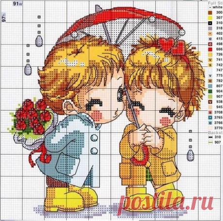 Детская вышивка