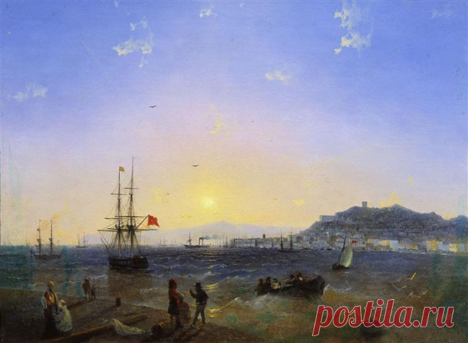 Kerch, 1839 - Ivan Aivazovsky - WikiArt.org