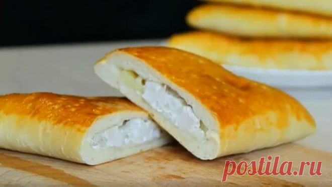 Пирожки с курицей и картошкой
