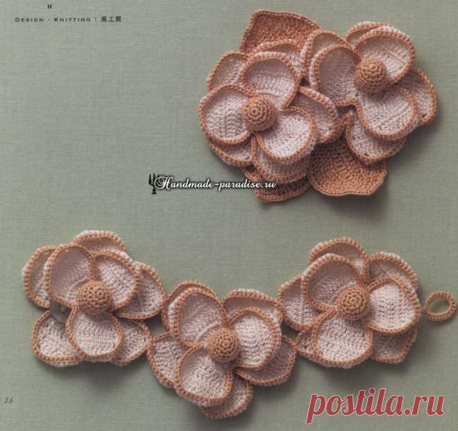 Girly Accessories 2014. Вязаная крючком бижутерия