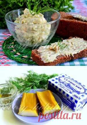 Бутербродное масло с кальмаром