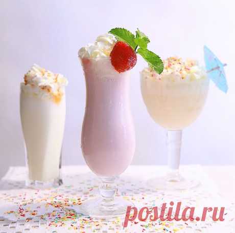 РЕЦЕПТЫ МОЛОЧНЫХ КОКТЕЙЛЕЙ В БЛЕНДЕРЕ