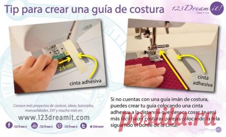 Да шьет на таком же расстоянии, всегда! Это Совет для создания руководства по шитью, а также шить, всегда в одно и то же расстояние; для версии домашнего приготовления, нужно только немного скотча и поместите на расстоянии, что вы хотите шить. В версии pro, используя руководство, магнит на шов, это придерживается игольной пластины и служит для шить на таком же расстоянии, всегда; ты найдешь супер цена на Дом Диаса (15 вес прибл.) Нажмите на изображение, чтобы просмотреть все 2 фото.