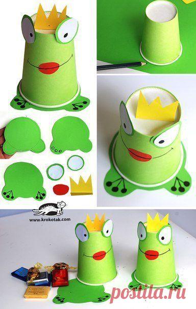 поделки из стаканчиков