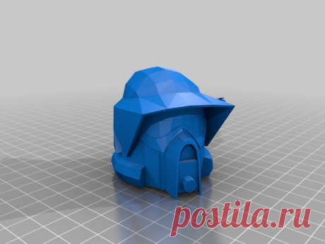SW ARF Helmet by Jace1969 An old file from my Pepakura making days that I discovered in Pepakura Designer you can export to .OBJ and in "Windows 10 3DBuilder or 123Design" export to .STL. Unfortunately I don't have the skills yet to improve further on the model, but maybe someone out there would like to tidy it up. Please upload it back as a remix if you do take the time to clean it up.
Please note this was originally uploaded to the net as a free down load. So I cant take...