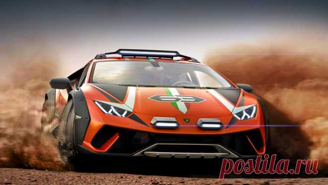 Шоу-кар Lamborghini Huracan Sterrato намекнул на поднятое купе Появление Уруса в 2017 году, кажется, сняло вопрос «на каком Lamborghini лучше съезжать с асфальта» (LM002 не считаем, сейчас речь о современных моделях).