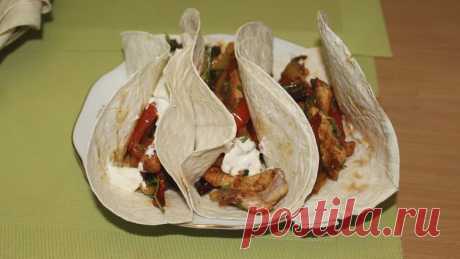 Фахитос с курицей - Простые рецепты Овкусе.ру