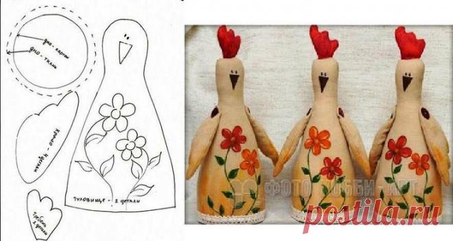 Много выкроек игрушек и кукол