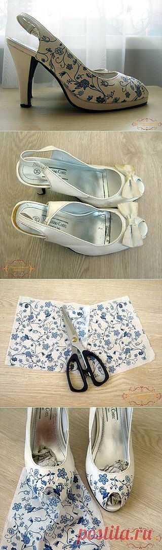 Декупаж - Сайт любителей декупажа - DCPG.RU | Декупаж босоножек