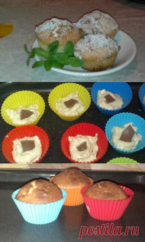 кексики с орехами , коньячком и шоколадом | 4vkusa.ru