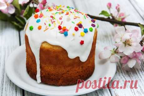 Классический пасхальный кулич