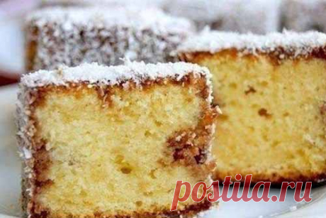 Простые воздушные пирожные