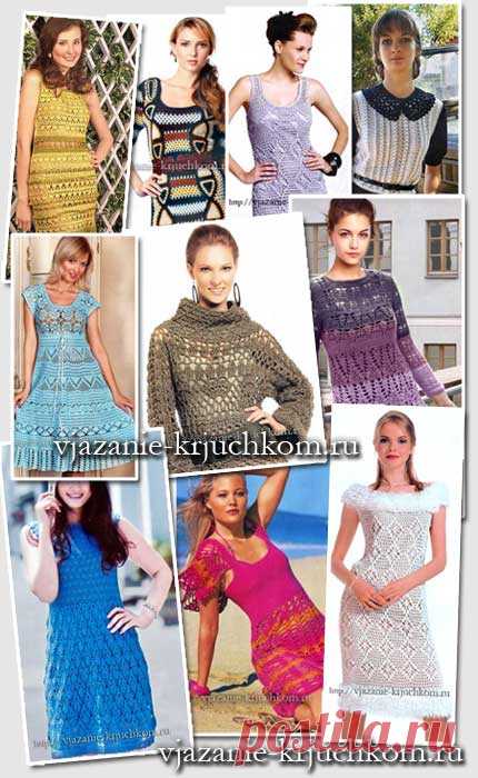 Платья крючком