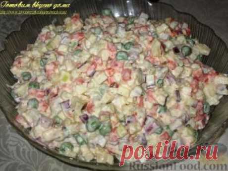 Рецепт: Аргентинский салат &quot;Ensalada rusa&quot; на RussianFood.com