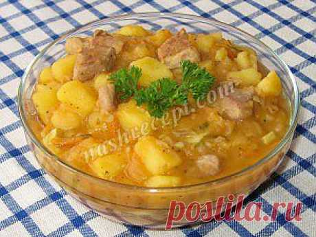 Картофельное рагу с кабачками и мясом. Фото рецепт | Наш Рецепт. Вкусные рецепты
