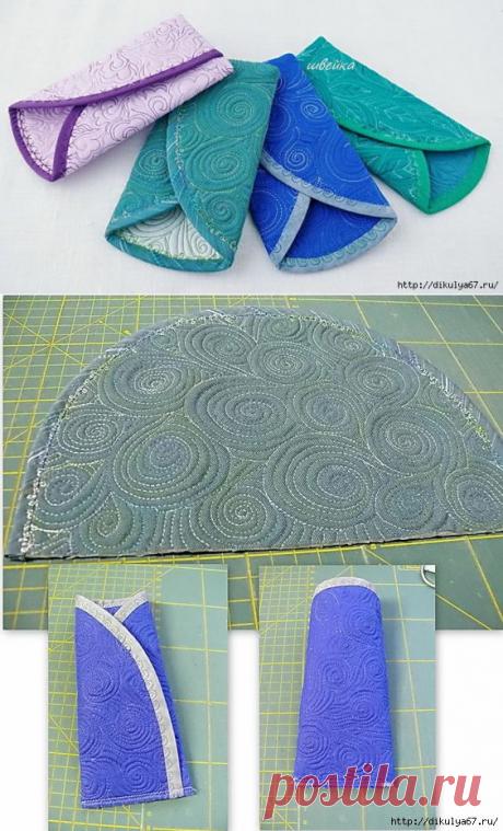 Шьем чехол для очков