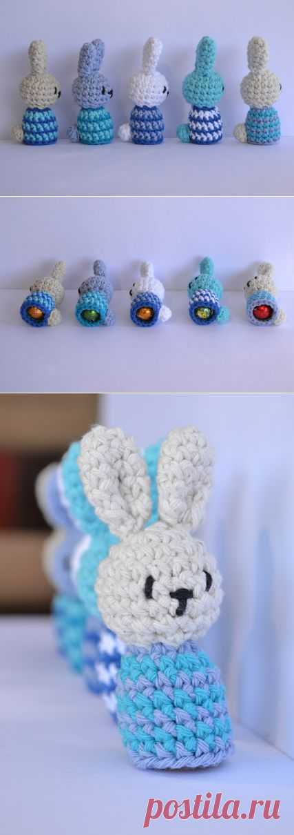 Это Мир, в Amigurumi: шаблон для "Кроликов Выкидывает Яйца"...