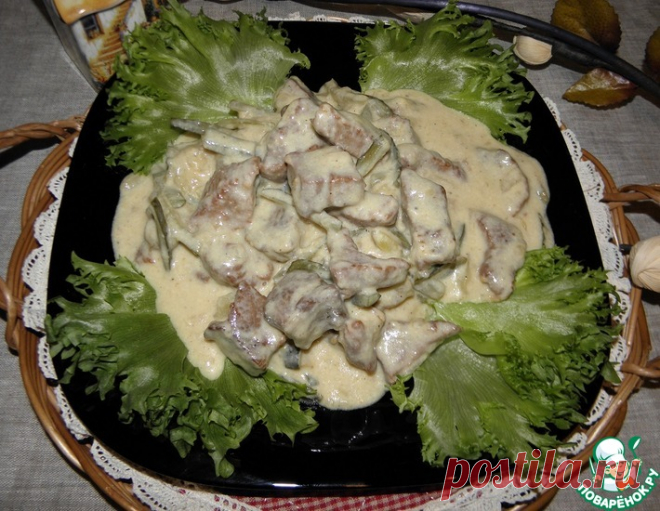 Сливочный гуляш из говядины – кулинарный рецепт