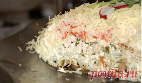 Салат "Старый мельник".