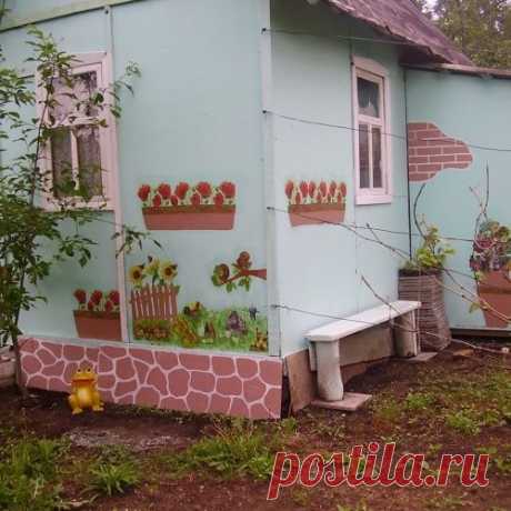 Дачный переполох или декупаж на даче