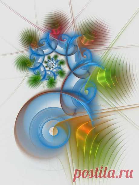 Sandra Padgett приколол(а) это к доске fractal / digital art / mandal…