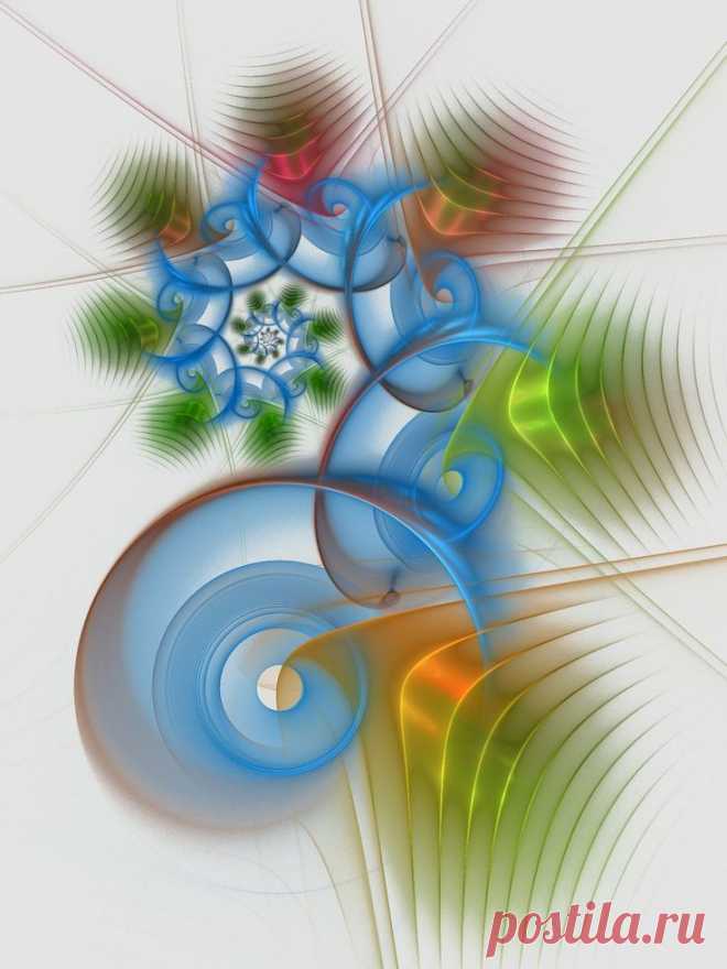 Sandra Padgett приколол(а) это к доске fractal / digital art / mandal…