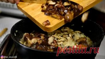 Потрясающий жюльен с грибами