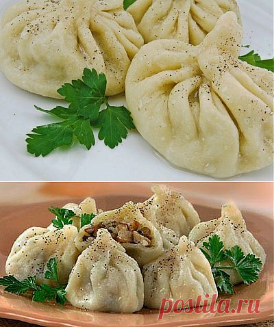 Хинкали - 5 рецептов с фото.