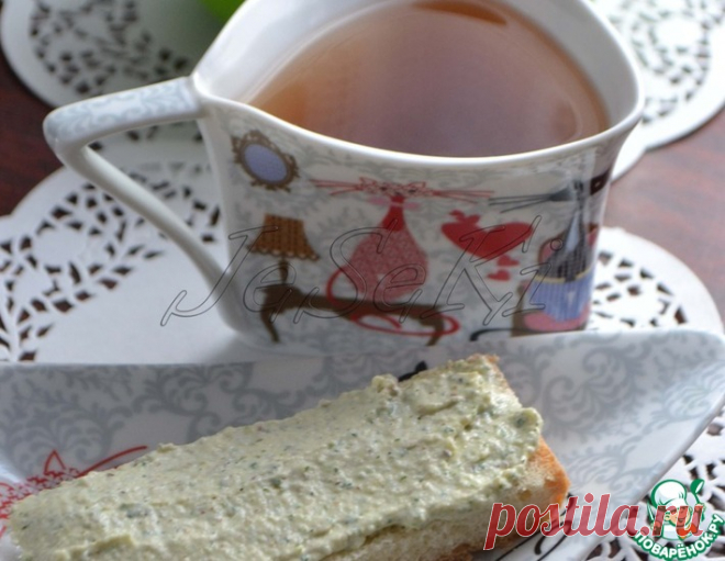 Паштет из брынзы с чесноком и грецкими орехами – кулинарный рецепт