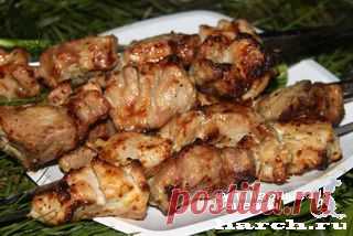 Шашлык в сметанной заливке | Харч.ру - рецепты для любителей вкусно поесть