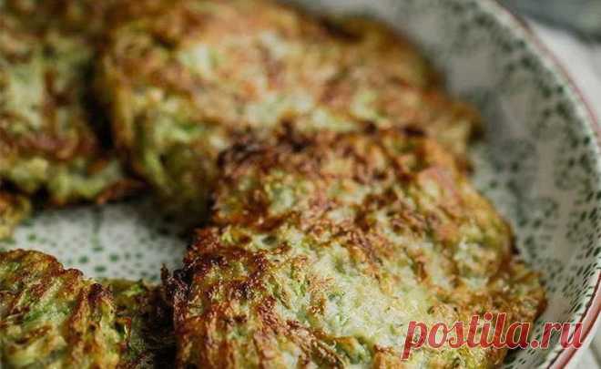 Драники из кабачков на сковороде - Вкусные Идеи