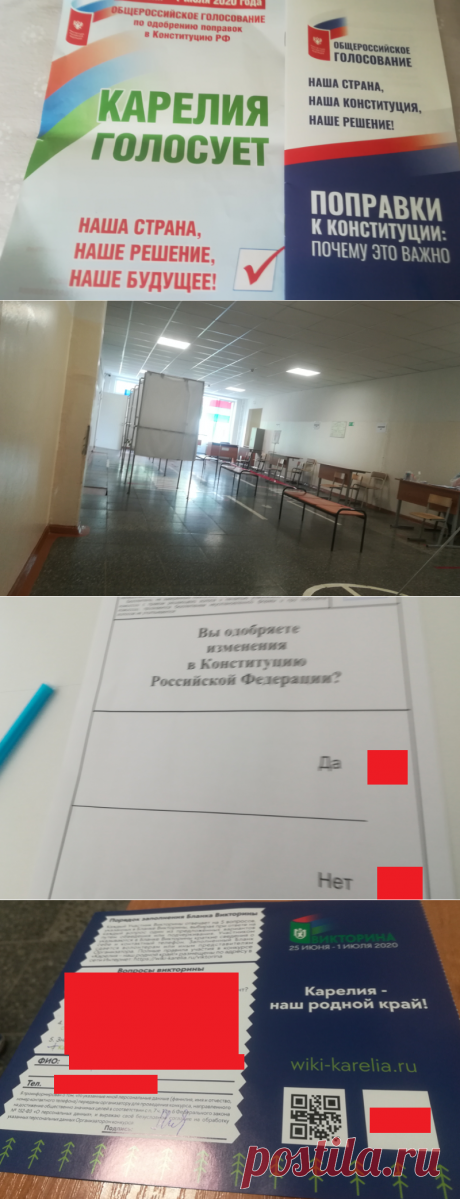 Сходила в Карелии на выборы по одобрению поправок в Конституцию РФ: делюсь впечатлениями | Блоггерство на пенсии | Яндекс Дзен
