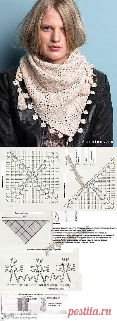 Бактус из квадратов крючком – Мир вязания и рукоделия