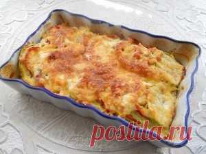 Супер запеканка с кабачками и помидорами
