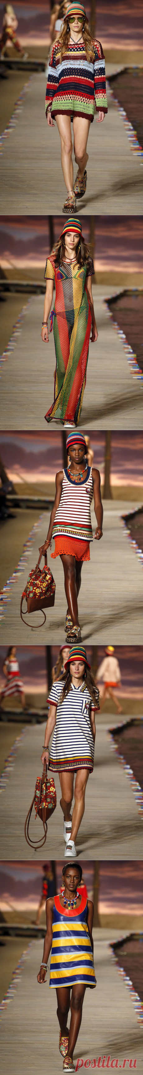 Tommy Hilfiger, весна-лето 2016 — феерия ярких красок в стиле 70-х