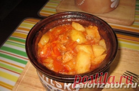 Азу в горшочке - калорийность, состав, описание - www.calorizator.ru