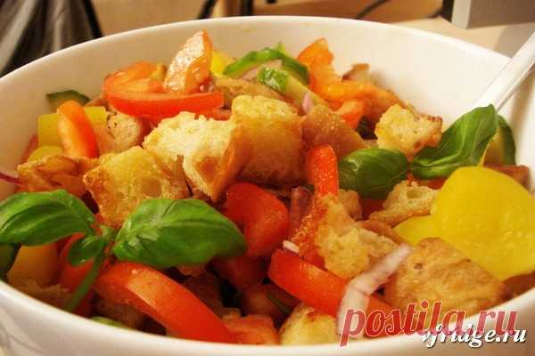 Панцанелла – популярный тосканский салат | Рецепты — просто и со вкусом