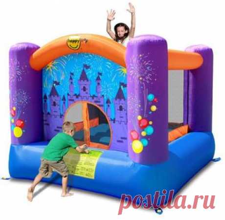 Батуты Happy Hop — Надувной детский батут «Салют»